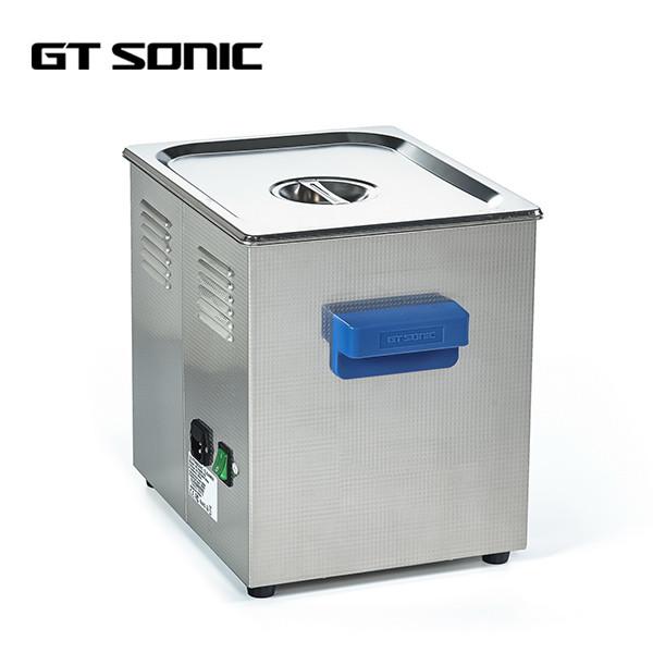 GT P Series Manual Ultrasonic Cleaner 9L Power Adjustable SUS304 Tank