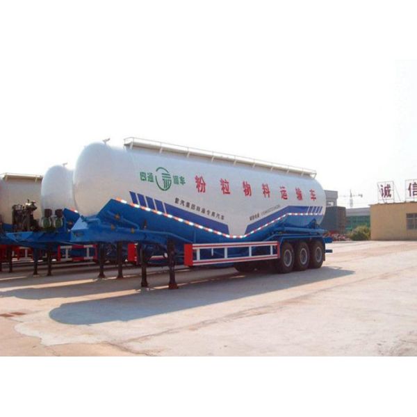50-80 Ton Loading Capacity Semi Trailer Truck For Cement Plant / Large Construction Sites