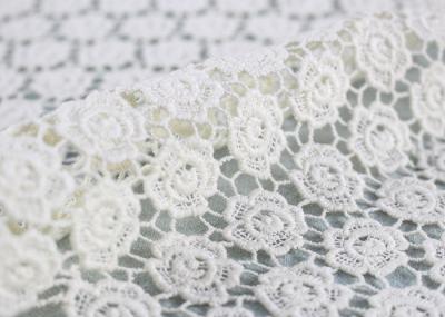 Cotton Dying Lace Fabric Guipure French Venice Lace Wedding Dress Fabric Openwork