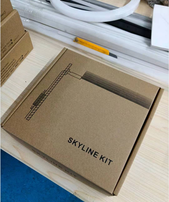 Acero inoxidable ligero 304 del horizonte con la tira del LED para la longitud customed