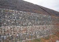 Altura tecida galvanizada Mesh Gabion Baskets do mergulho quente 2m