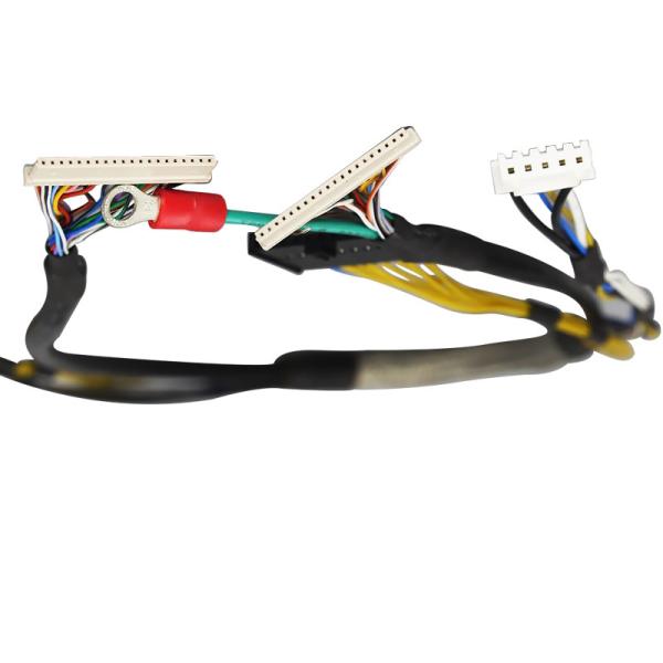 Industrial Wire Harness Cable Assembly ODM For Lcd Led Panel Tv Video