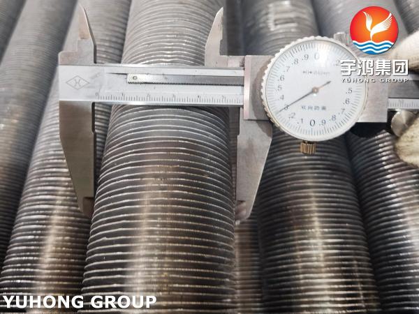 Heat Exchanger Crimped Extruded Finned Tube ASTM A179 ODM