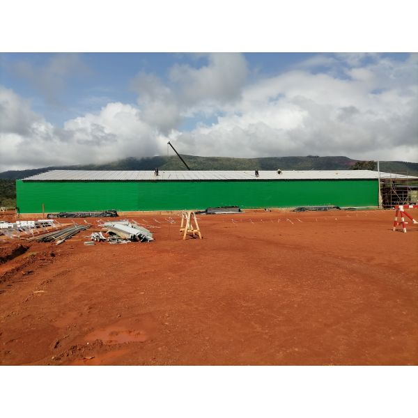 Custom Prefabricated Dormitory Modular Construction Site Offices Building Wind Proof