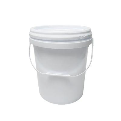 Customizable Round Plastic Bucket For Seed Storage And Organization