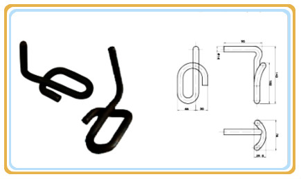 Nabla Elastic Rail Clips in fastening systems , E clip / Skl Clip