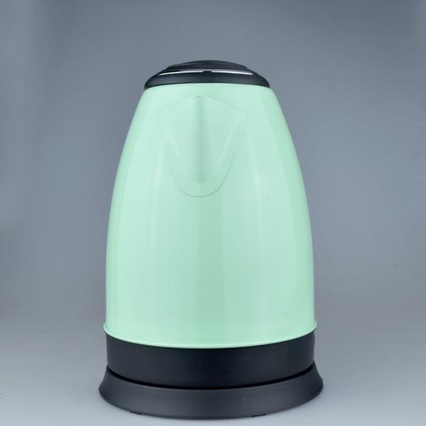 New Products Cute Green Color Electric Stainless Steel Tea Kettle