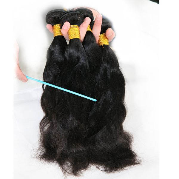 естественные волосы девственницы волны 8А, Веаве естественных человеческих волос курчавый отсутствие линять