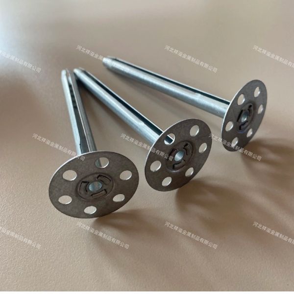 Disc Type Metal Thermal Insulation Anchor Bolts Anti Aging Insulation Board Nails