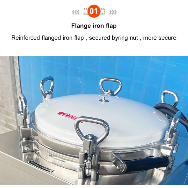 Еда 100 литров стерилизаторов пара давления Medicial автоклавов химических высоких 0,23 Mpa