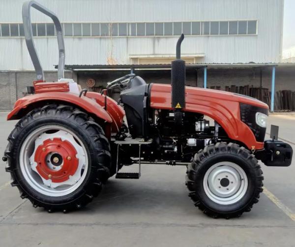 35-120HP 4WD Farm Tractor with Front Loader and Implement Package for Loader Work, Tillage and Farm Transport
