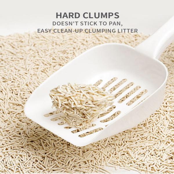 Economical Super Fast Absorption Flavored Strip Shape Tofu Cat Litter Strong Clumping OEM ODM Pet Supplies