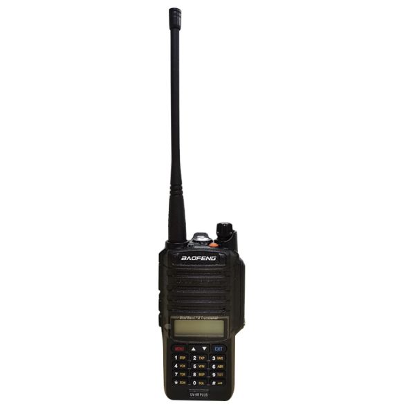 Waterproof Baofeng UV-9R PLUS 8W Dual Band Handheld Walkie Talkie for 100 Mile Long Range