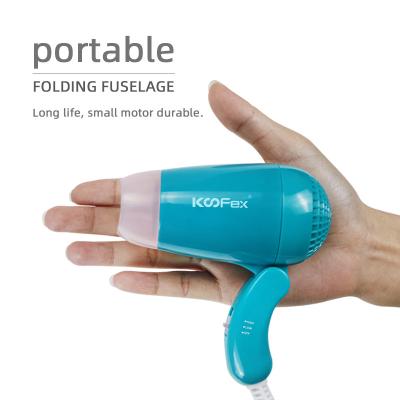 O motor de C.A. ultraleve 400W de Mini Foldable Hair Dryer frisa a prova