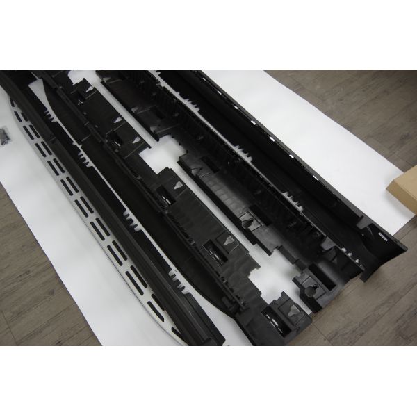 A1646980930 Mercedes Benz ML350 Running Boards Side Steps For Car Steel And ABS Car Accessories A1646981030