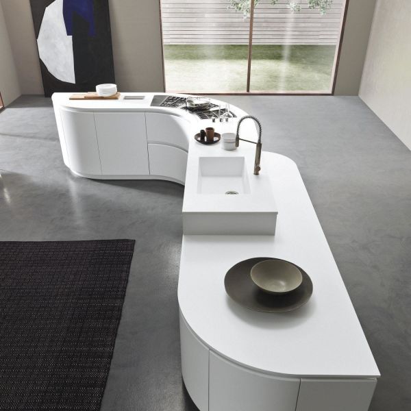 Unidades de cocina de diseño de melamina blanca conjunto completo de gabinete de cocina inteligente