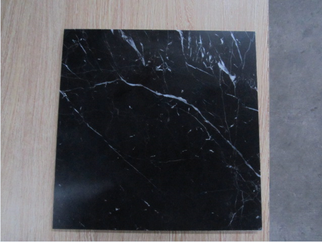 Nero Marquina Polished Natural Marble Tile Bathroom Marble Shower Floor Tile