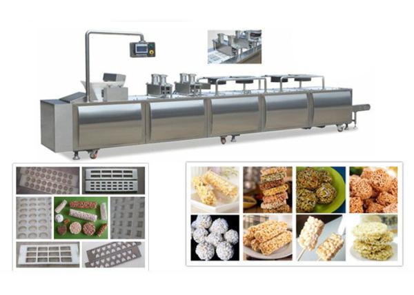 Barra automática que forma el acero inoxidable de la máquina para la compresión del cereal de desayuno