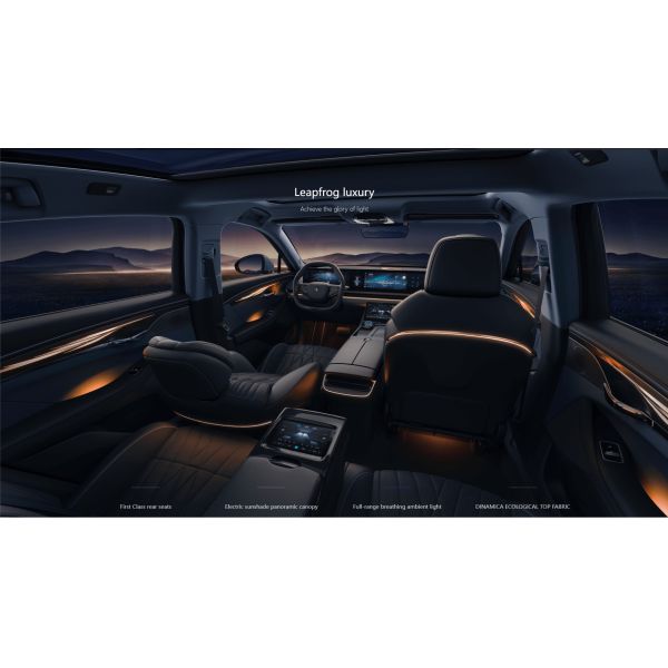 Voyah Chasing PHEV Sedan Chinese Electric Sedan 1.5T Engine Cruising Range 1227KM