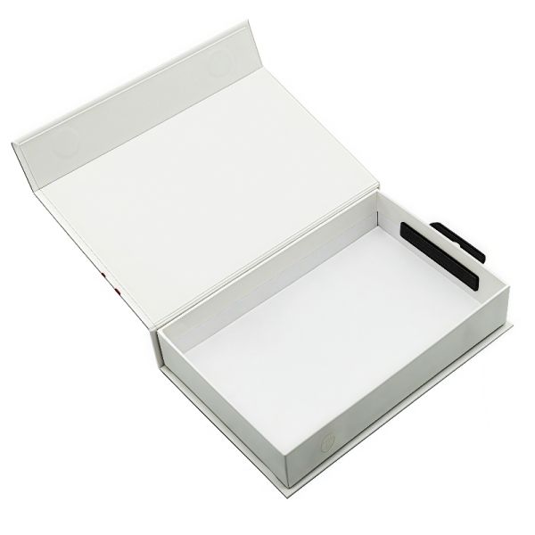 High End Headphone Packaging Box Flip Cover Easy Assembly Space Saving