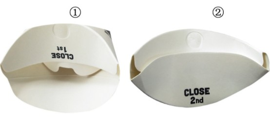 устранимый черный бумажный стаканчик бабочки 8oz, чашка бабочки 230ml для горячей жидкости