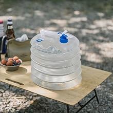 Gallon Premium Collapsible Water Containers: Large Capacity Food - Grade LDPE, BPA - Free, Ultimate For Camping & Hiking. With A Patented Leak - Proof Faucet Design