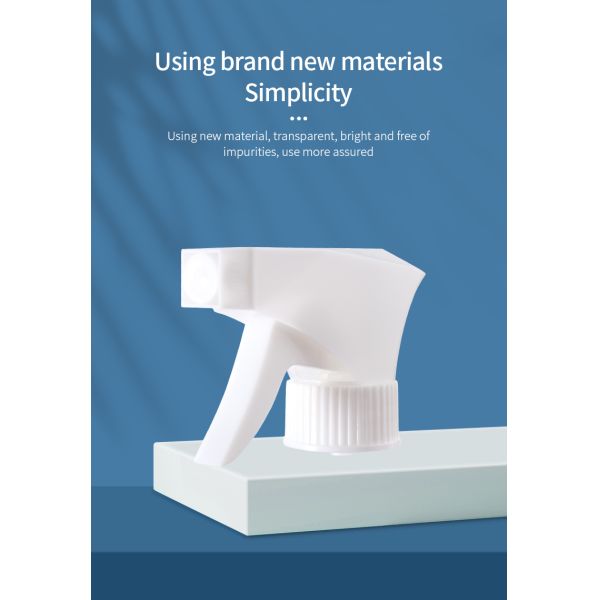 28 400 Trigger Sprayer Hand Trigger Sprayer Plastic white Trigger Sprayer for Bottles