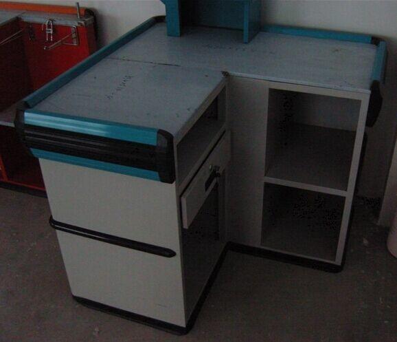 Small Supermarket / Grocery Store Checkout Counters , Checkout Counters For Retail Stores