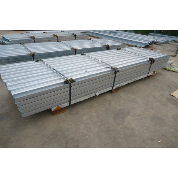 W Type Galvanized Panel Security Steel Palisade Fencing Suppliers