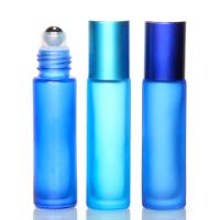 Botão de vidro com rolos de pedra preciosa de 30 ml, rolos de perfume vazios