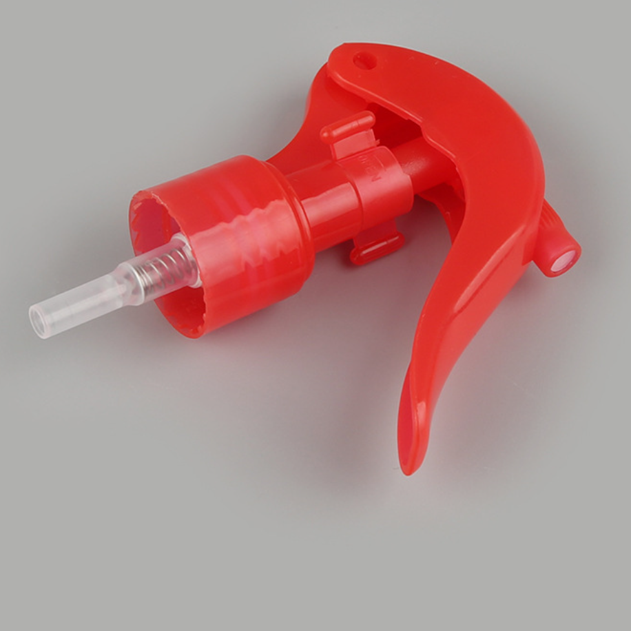 LinDeer Red Plastic Pump Mini Trigger Sprayer 24/410