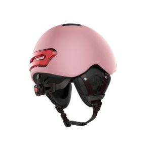 BT rosado 5,0 cascos elegantes de la bicicleta de la montaña del casco de la luz de freno de la motocicleta