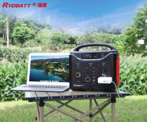 600Wh EU Adapter Portable Power Station MPPT Controller For Camping