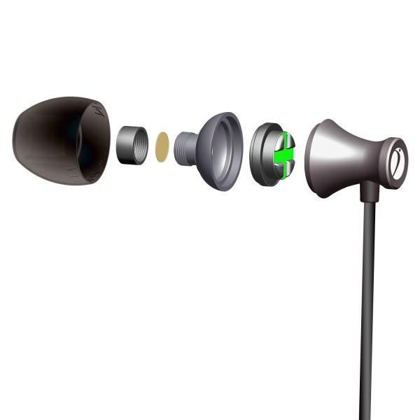 CMLM Joyeen In-Ear Wired Metal Headphones Earbuds Earphones (Crystal Clear Sound, iPhone and Android Compatible) W/Remot