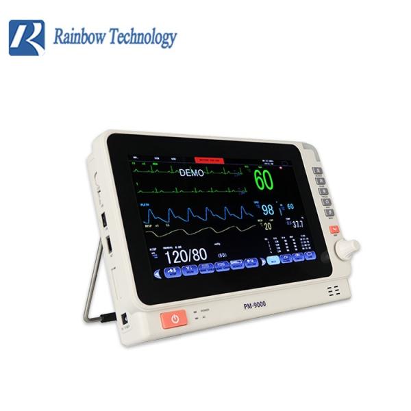 Bedside 10.1 Inch TFT Multi Parameter Vital Signs Monitor With Stand Bracket