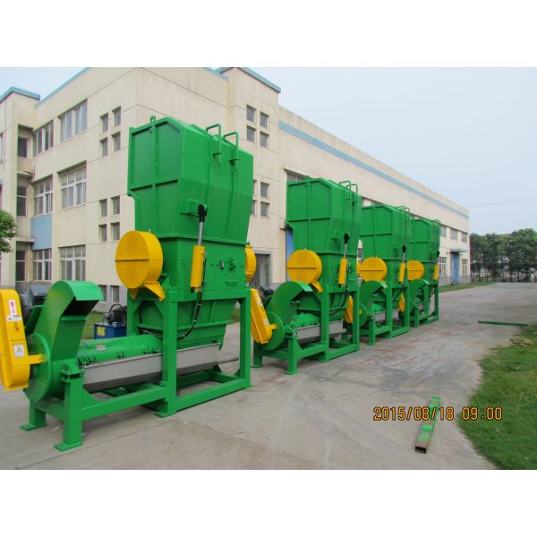 Dia 550mm 55kw Waste Plastic Crushing Machine For Shopping Bag