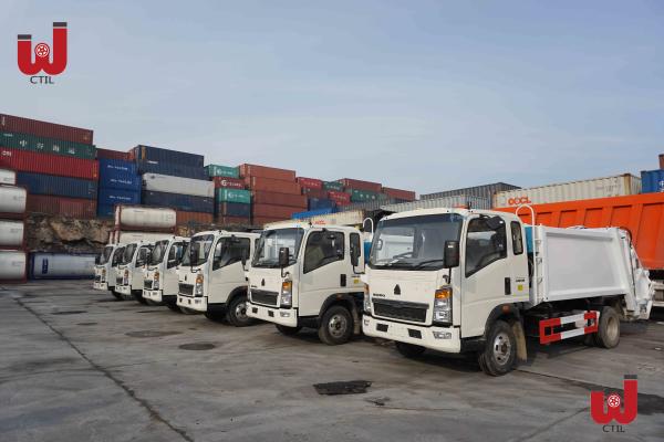 Light Duty Garbage Remoral 8CBM Back Loader Rubbish Compactor Truck