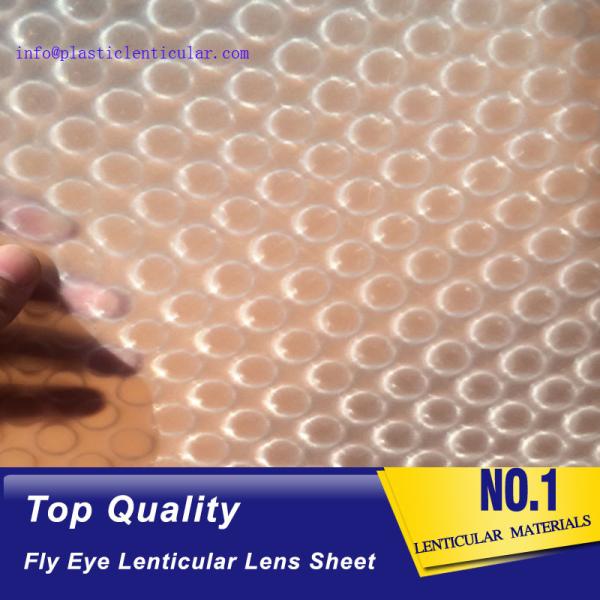 PLASTIC LENTICULAR fly eye lenticular sheet microlens arrays with 360 degree 3d effect