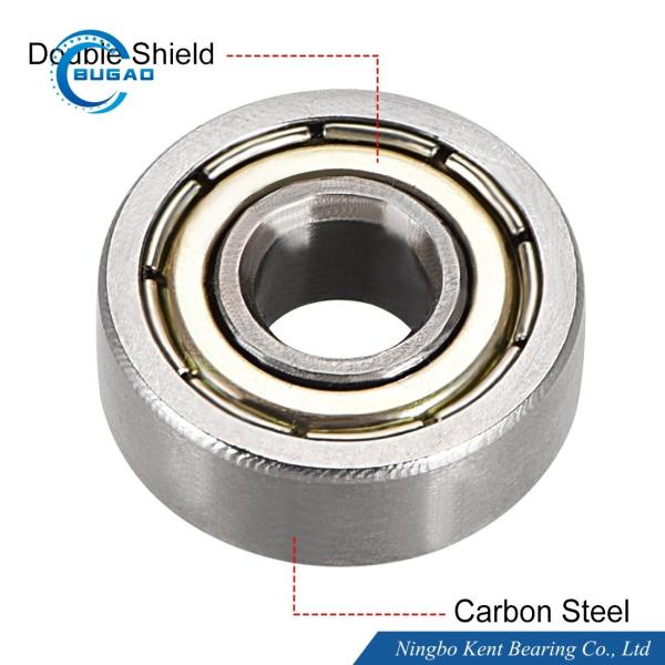 604ZZ Deep Groove Ball Bearing Double Shield 604-ZZ , 4mm x 12mm x 4mm High Carbon Steel Z1 Bearings