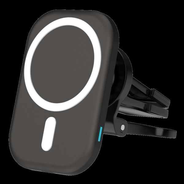 Chargeur de voiture sans fil avec forte attraction magnétique