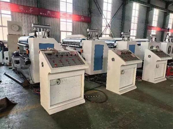 7.5KW Single Facer Corrugated Cardboard Corrugated Board Line com 4500 kg de peso
