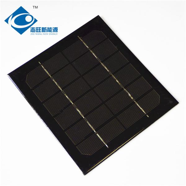 painéis fotovoltaicos solares do silicone 2.75W poli para o silicone de pouco peso solar do carregador ZW-166151 da bicicleta elétrica solar