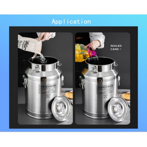 чай бака для хранения металла 25L SS304 может кофе засахарить загерметизированные консервные банки молока перехода