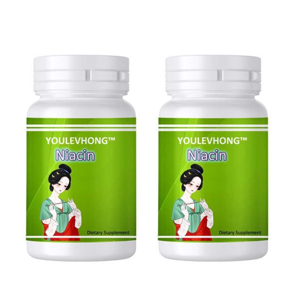 Niacin 500 Mg 90 Capsules No Flush Vitamin B3 Supplement Moisturizing Injection Essence 5*5ml Capacity Vitamin C Timed Release 1000 Mg 150 Tablets