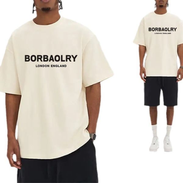 220 Gsm Cotton T Shirt High Quality Drop Shoulder Oversized T-shirt Wholesale Custom Tshirts for Men