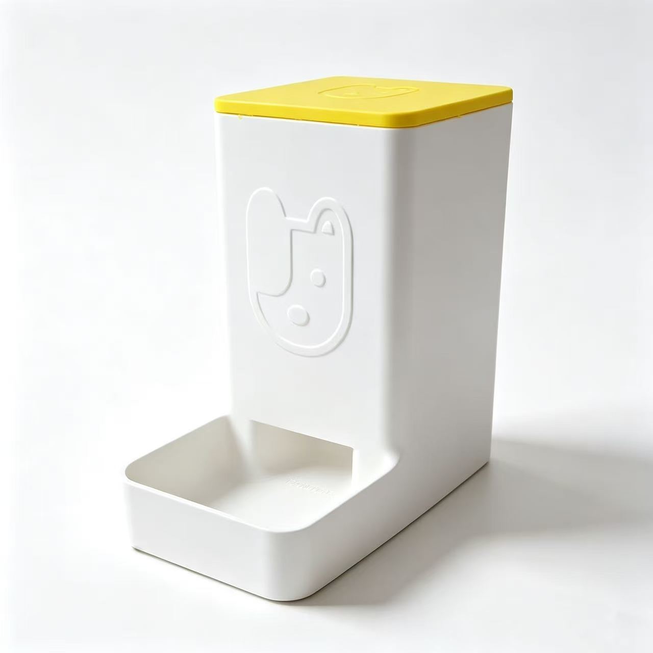 Automatic Gravity Feeding Desktop 3D Printed Pet Accessories, Small Dog Cat Bowl With Food Storage Function