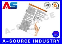 Impression pharmaceutique du tract A5 faite par le papier d'illustration de médecine pour le peptide de bodybuilding