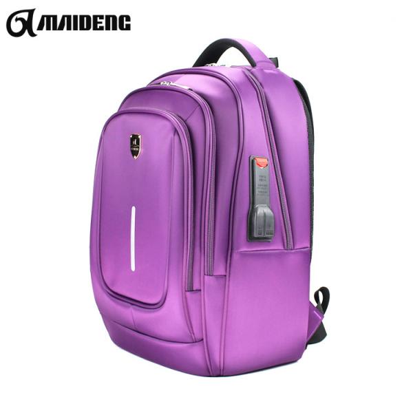 Multi Color Modern Design Backpack With Usb Charging Port Wear Resistance