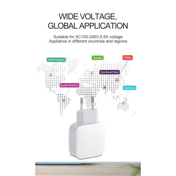 European USB Fast Wall Charger 240V 18w USB Charger Adapter