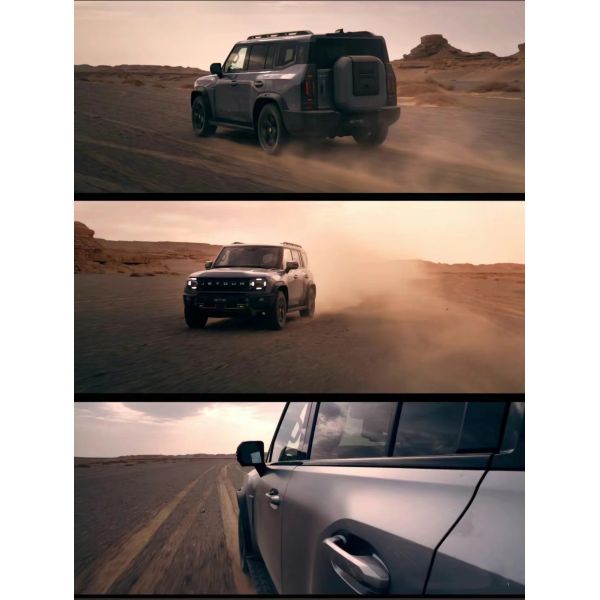 2024 Chery Jetour Traveler SUV Interior oscuro Turbo Motor AWD Drive Caballero Negro Coche modificado para diversión y viajes fuera de carretera